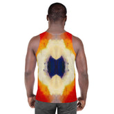 Close-up of NS 839 Men's tank top fabric.